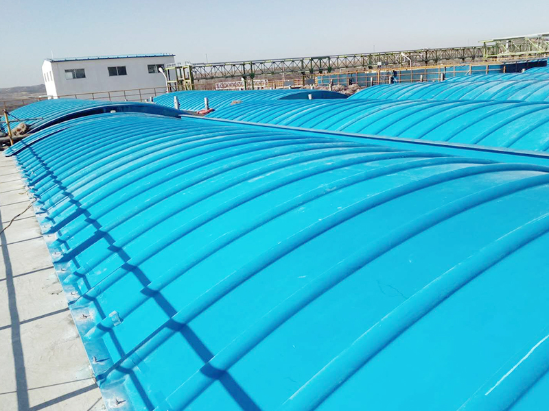 玻璃钢拱形盖板